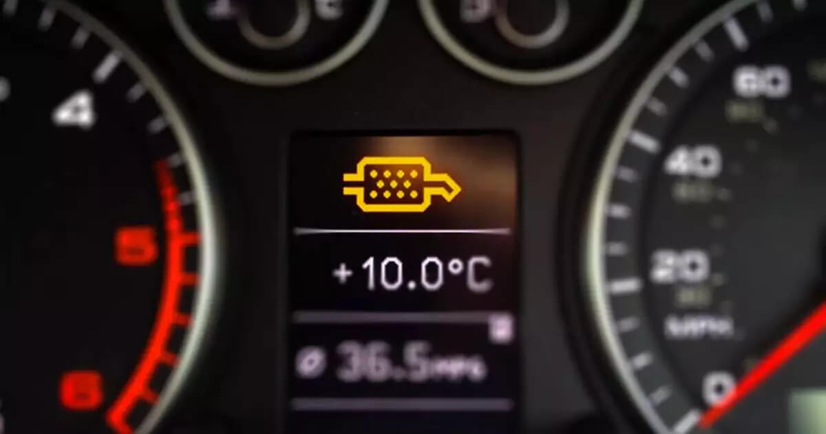 Zapchany filtr cząstek stałych DPF