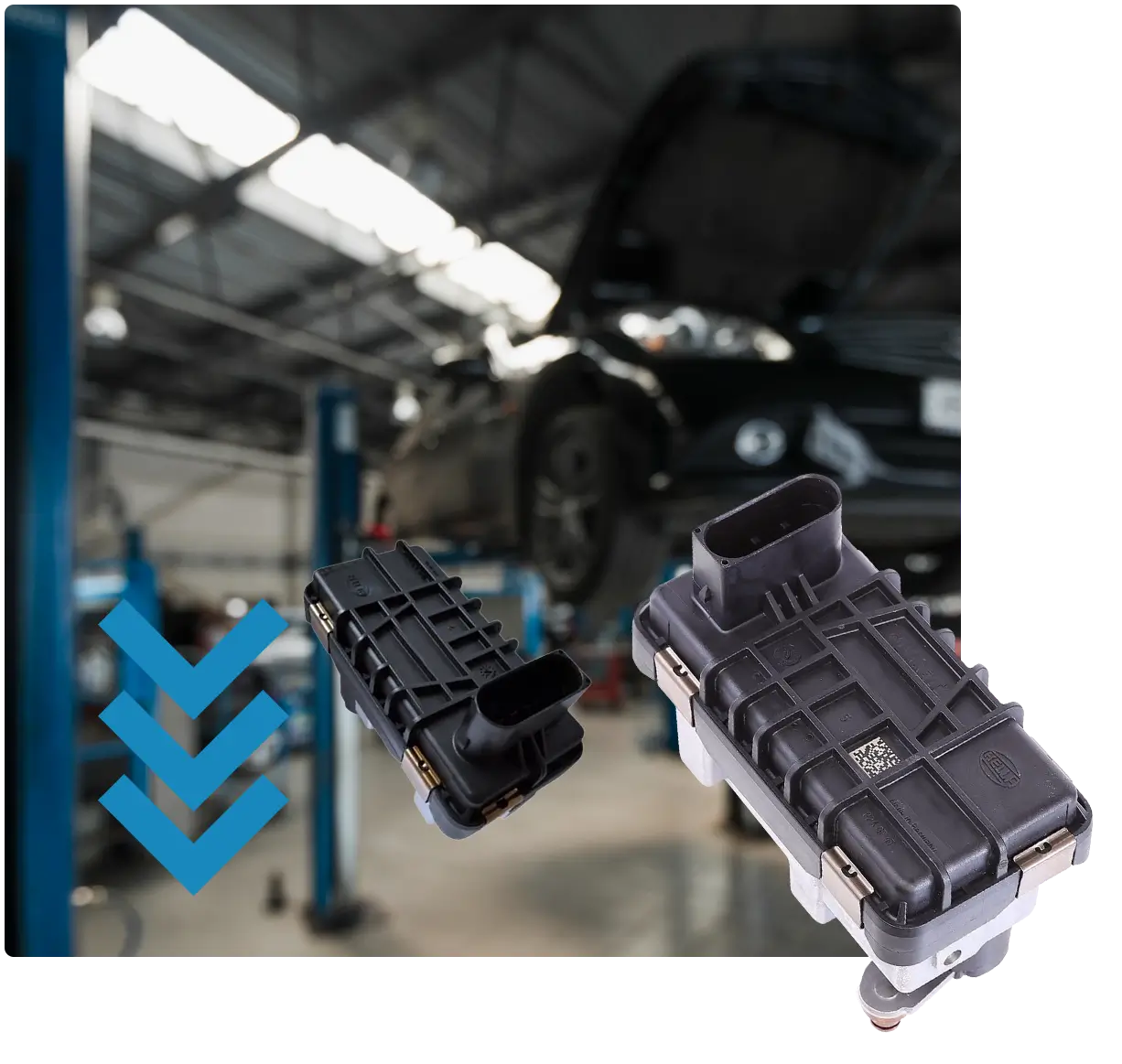 Naprawa modułów elektronicznych, sterownika turbo